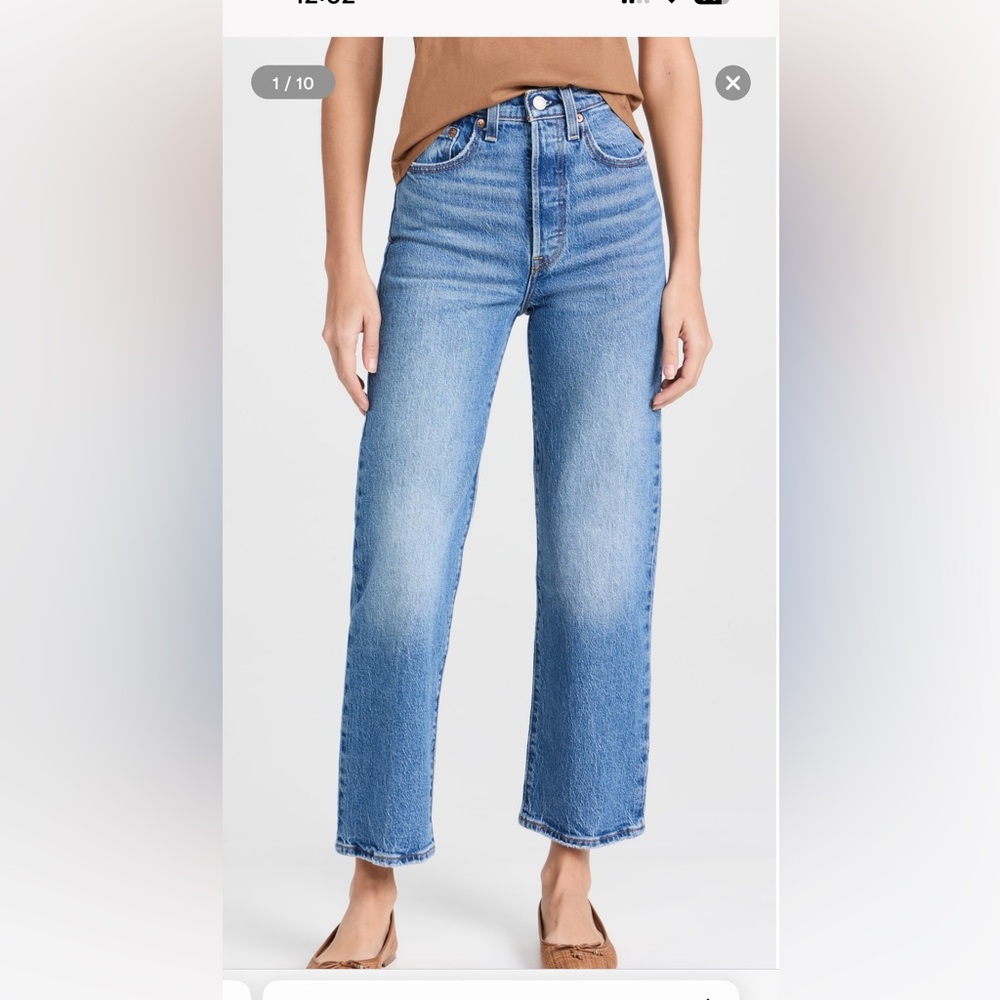 Levi’s Premium Ribcage Straight